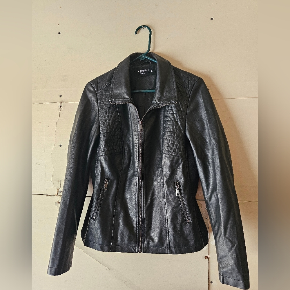 SPYM Black leather jacket